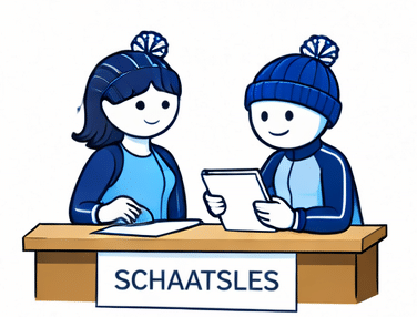 Schaatsles en schaatstraining